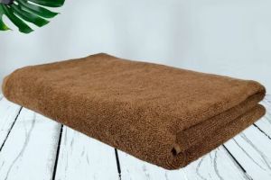 Luxury Cotton Brown Spa Hand Towel