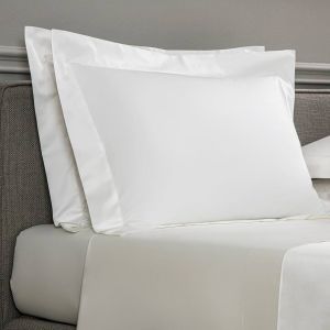 Luxury Cotton White Plain Pillow Cover