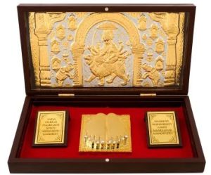 9 Devi Gold Plated Photo Frame Box