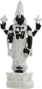 Silver Plated Tirupati Balaji Statue