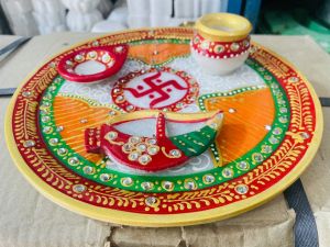 Marble Pooja Thali