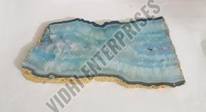 Blue Salted Agate Platter