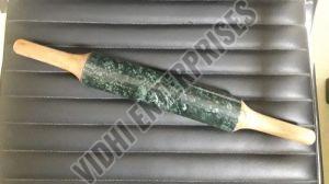 Green Marble Rolling Pin