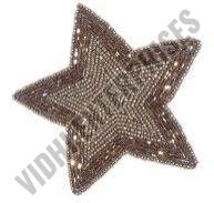 Handmade Zari Work Star Shaped Coaster