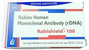 Rabishield Rabies Human Monoclonal Antibody 100 IU