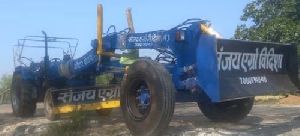 Blue Tractor Fitted Grader