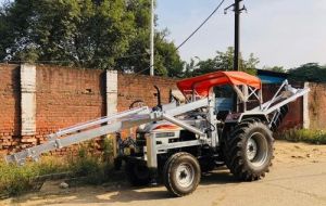 24 Inch Electrical Pole Erection Machine With Digger