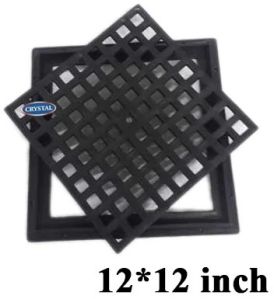 Crystal PVC Manhole Cover With Frame