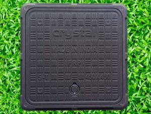 Square Black FRP Manhole Cover