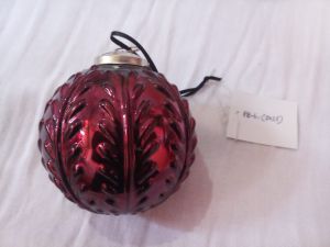 Glass ornament balloon ball