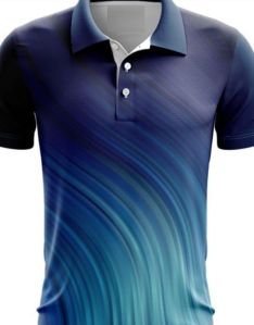 Mens Sublimation Polo T Shirt