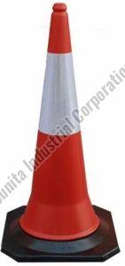 Red Plastic Traffic Safety Cone