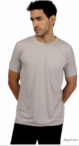 Mens Poly Cotton Round Neck T-Shirts