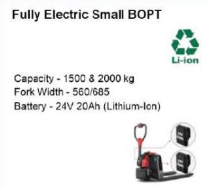 Battery Operated Pallet Truck