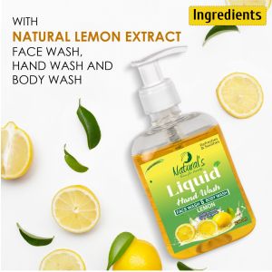 Naturals Care For Beauty Lemon Hand Wash