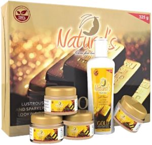 Naturals Care For Beauty Gold Facial Kit-325gm