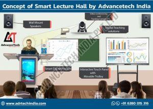 Digital Lecture Recording System with interactive panel, VC Camera & Digital Podium