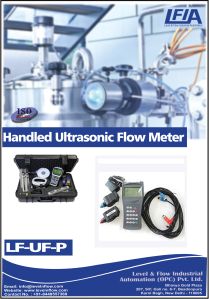 Portable Ultrasonic Flow Meter