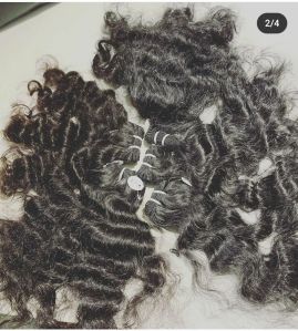 Natural Curly Human Hair Extensions