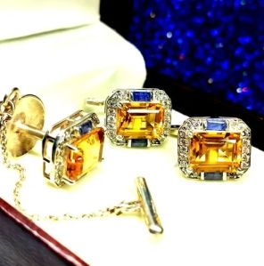 Gemstone Tie Pin