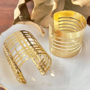 Party,Wedding Wear Golden Gold Cuff Bracelet