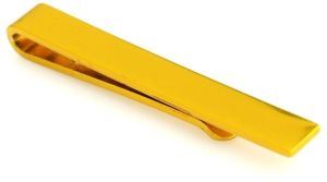 Peluche Slim Tie Bar Golden Tie Pin