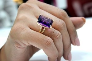 Statement Women Gemstone Designer Rings