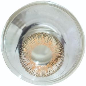 Crazy Color Contact Lens Brown- 3 Tone