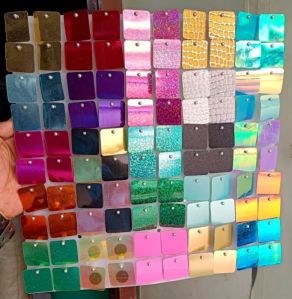 Plastic Sequin Panel