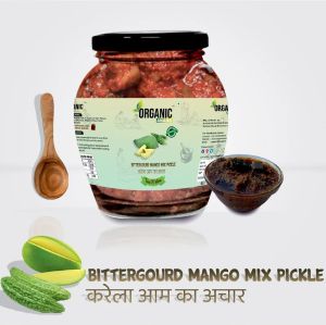 350 Gm Organic Anand Bitter Gourd Mango Mix Pickle