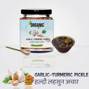 Organic Anand Garlic Turmeric Pickle