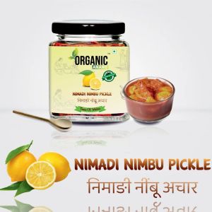 Organic Anand Nimadi Lemon Pickle