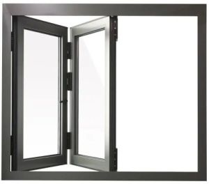 aluminium hinged window