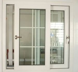 White UPVC Sliding Window