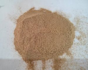 Brown Wood Sawdust Powder