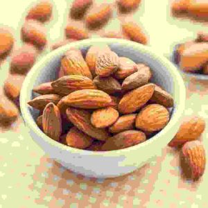 raw almond nuts