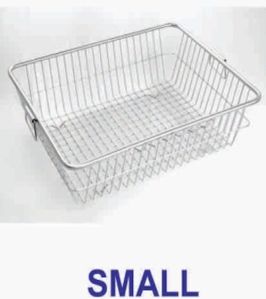 Prachit Stainless Steel Kitchen Basket