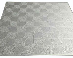 4 Mm PVC Laminated Cement Fiber Ceiling Tiles