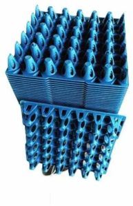 Blue Plastic Egg Tray