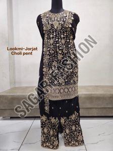 Ladies Heavy Work Palazzo Suit with Dupatta