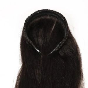 Black Synthetic Straight Hair Extension