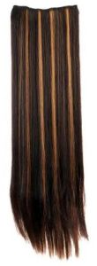 Highlighted Synthetic 5 Clips Hair Extension
