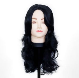Multi Layer Black Synthetic Hair Wig