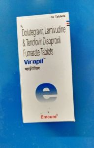 Viropil Dolutegravir Lamivudine & Tenofovir HIV Therapy Tablets