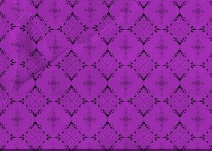 Elegant Purple Print Fabric