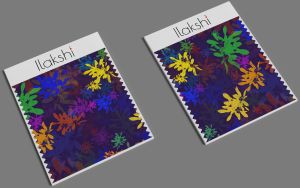 Multi Colour Splash Digital Print Fabric