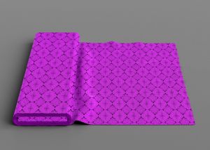 Elegant Purple Print Fabric