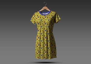Bright Multicolour Prints Fabric