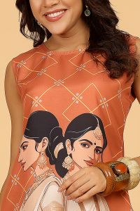 Ladies Printed Summer Dress