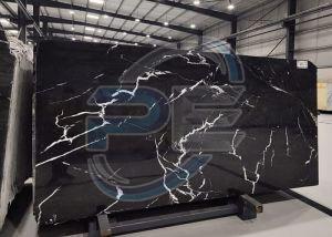 Black Marquina Marble Slab